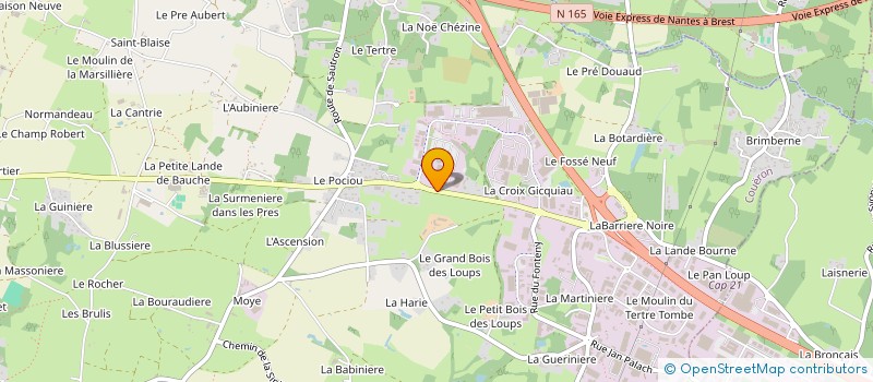 localisation de l'entreprise RATHSCHECK FRANCE SNC à COUERON