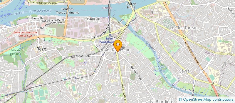 localisation de l'entreprise RATIATUM  REZE