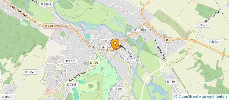 localisation de l'entreprise RATICZ à NOGENT-LE-ROI