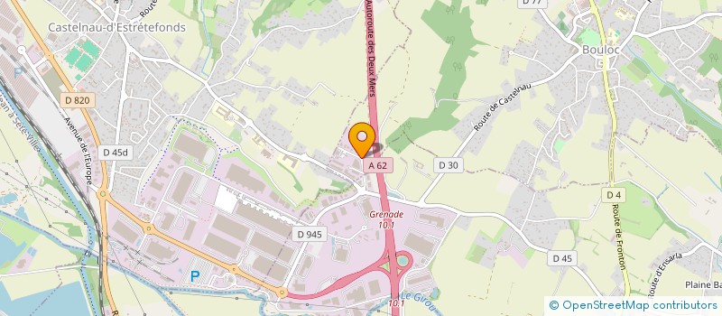 localisation de l'entreprise RATIER  BOULOC