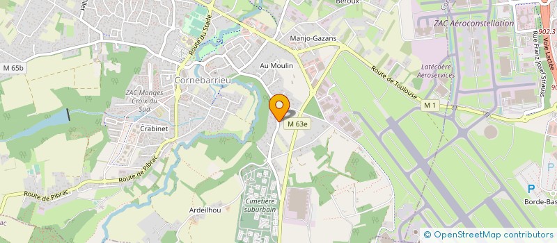 localisation de l'entreprise RATIO TECH INGENIERIE à COLOMIERS