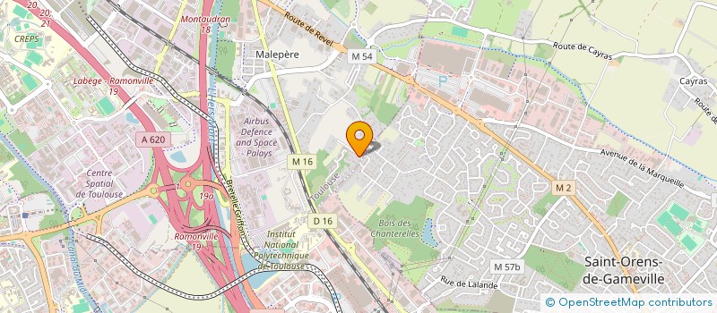 localisation de l'entreprise RATIONAL CUBE  TOULOUSE