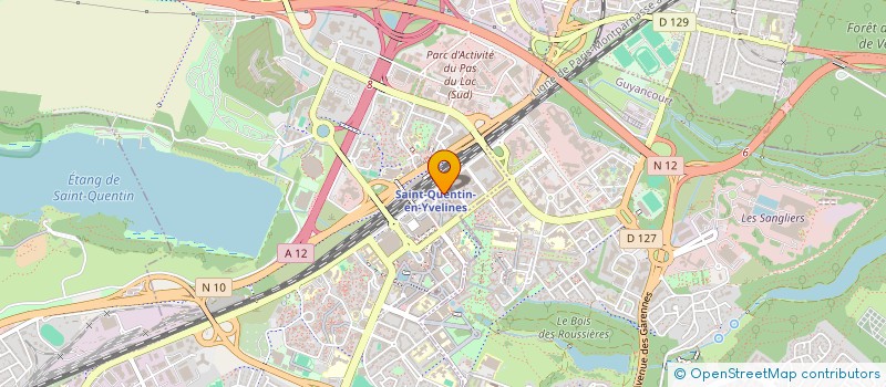 localisation de l'entreprise RATIONAL SOFTWARE à MONTIGNY-LE-BRETONNEUX