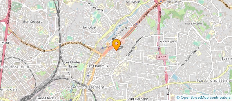 localisation de l'entreprise RATLINGUE EVENT à MARSEILLE