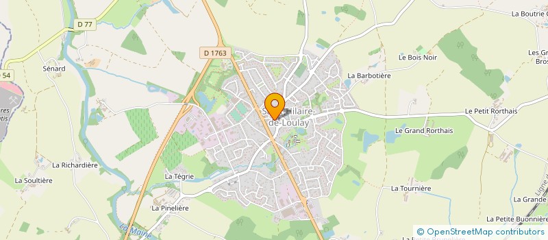 localisation de l'entreprise RATOKE à MONTAIGU-VENDEE
