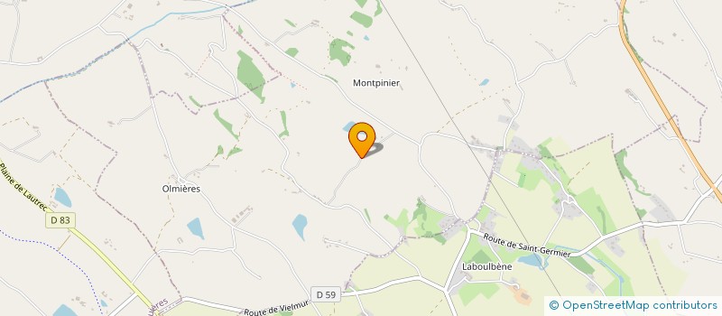 localisation de l'entreprise RATON LAVEUR  MONTPINIER