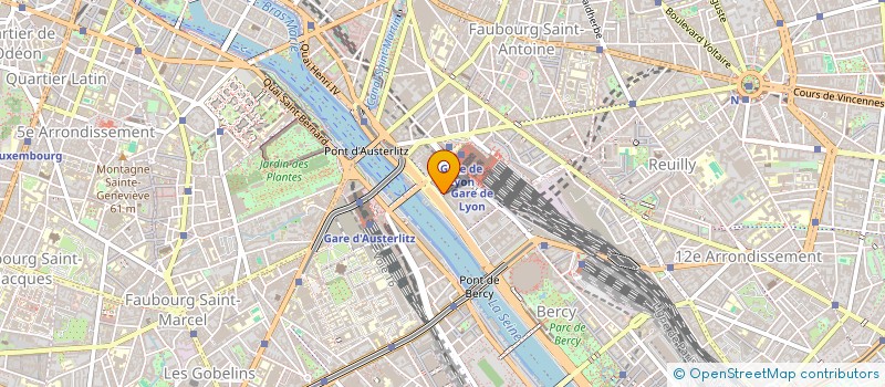 localisation de l'entreprise RATP PARTICIPATIONS à PARIS