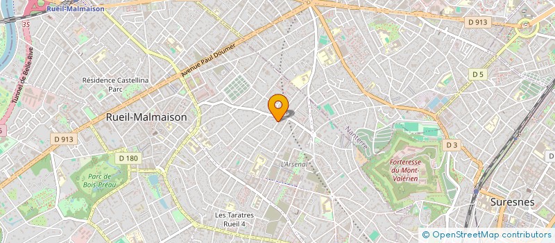 localisation de l'entreprise RATSAVONG à RUEIL-MALMAISON