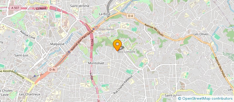 localisation de l'entreprise RATSIMBAZAFY à MARSEILLE