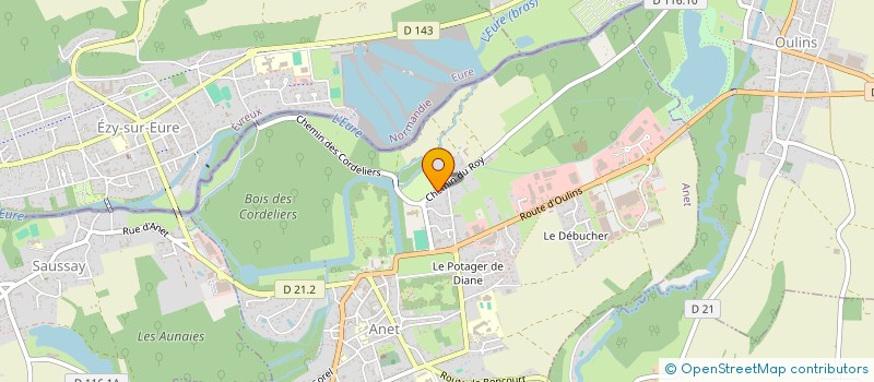 localisation de l'entreprise RATTICORE CAPITAL à ANET