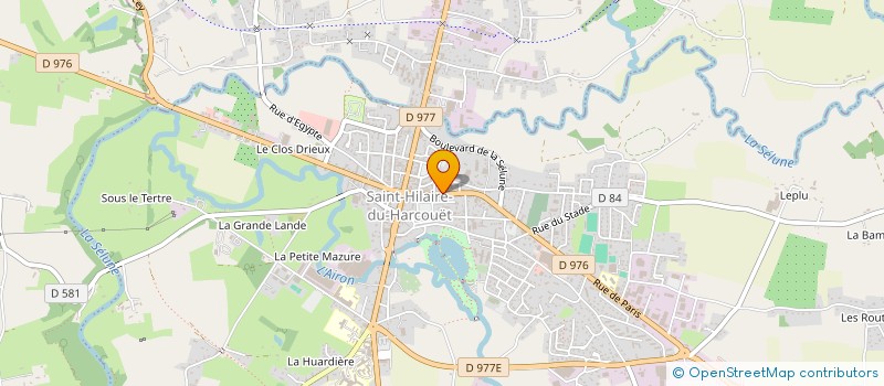 localisation de l'entreprise RATTIER J-L & M LANGLAIS J-C & J  SAINT-HILAIRE-DU-HARCOUET