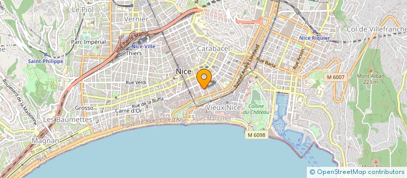 localisation de l'entreprise RATTO CHARLES ET RATTO SERGE à NICE