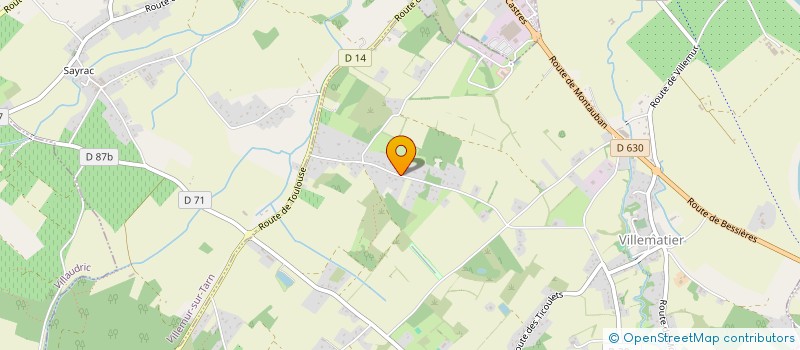 localisation de l'entreprise RAUBER EURL  VILLEMATIER