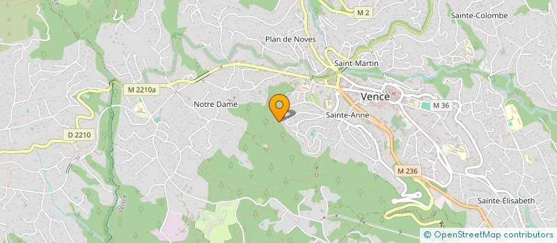 localisation de l'entreprise RAUBLAN SCI  VENCE