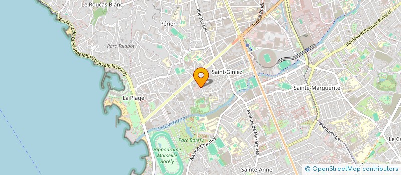 localisation de l'entreprise RAUC FAMILY  MARSEILLE