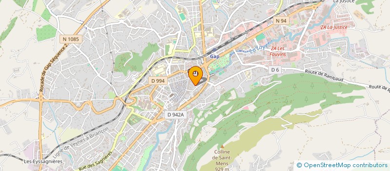 localisation de l'entreprise RAUCH-WITTERSHEIM  GAP