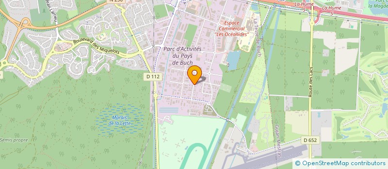 localisation de l'entreprise RAUCO à LA TESTE-DE-BUCH