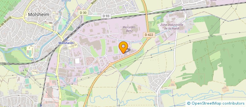 localisation de l'entreprise RAUGEL AGENCEMENT à MOLSHEIM