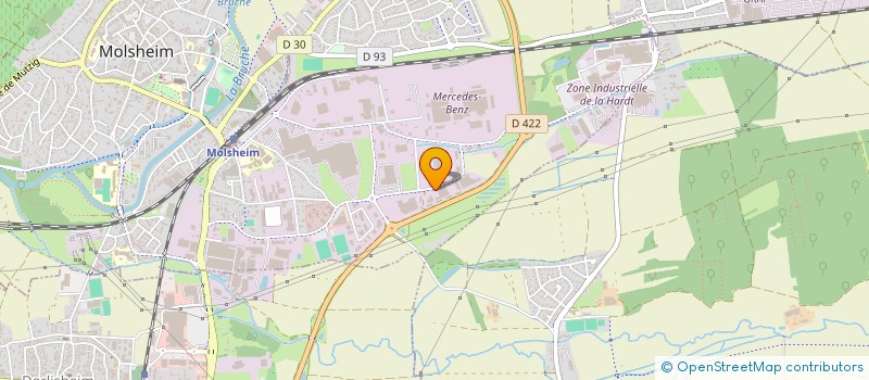 localisation de l'entreprise RAUGEL LA BOUTIQUE à MOLSHEIM