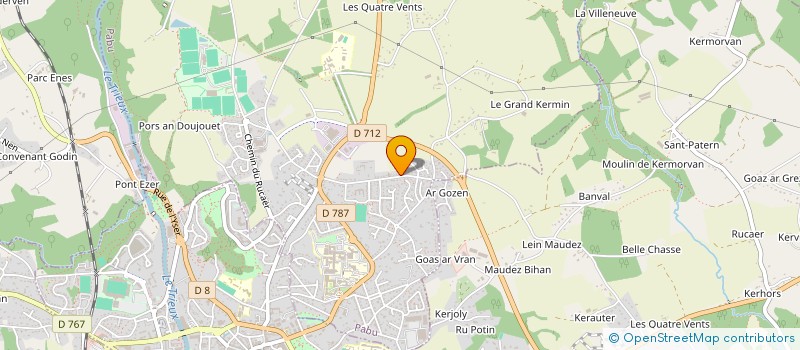 localisation de l'entreprise RAULO  PABU