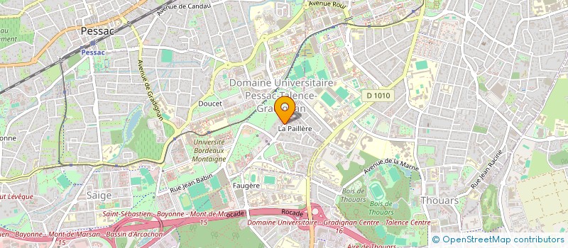 localisation de l'entreprise RAULOT PIERRE-YVES NATHALIE à PESSAC