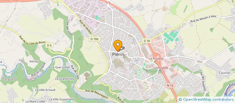 localisation de l'entreprise RAULT CAMARA à PLERIN
