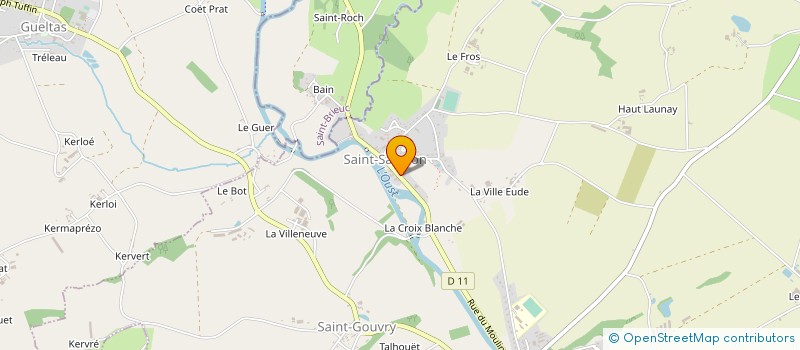 localisation de l'entreprise RAULT MAURICE à ROHAN