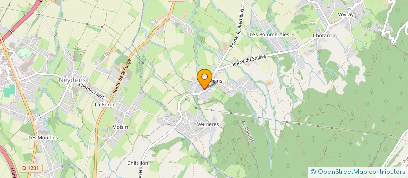 localisation de l'entreprise RAUSCH & PHILIP  ARCHAMPS