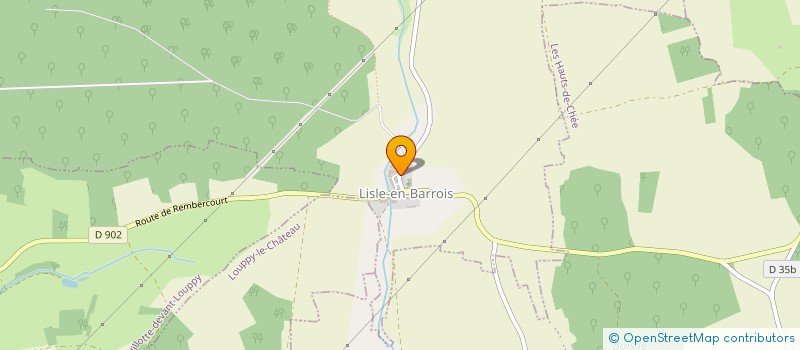 localisation de l'entreprise RAUSSIN ET COMPAGNIE à FOUCAUCOURT-SUR-THABAS
