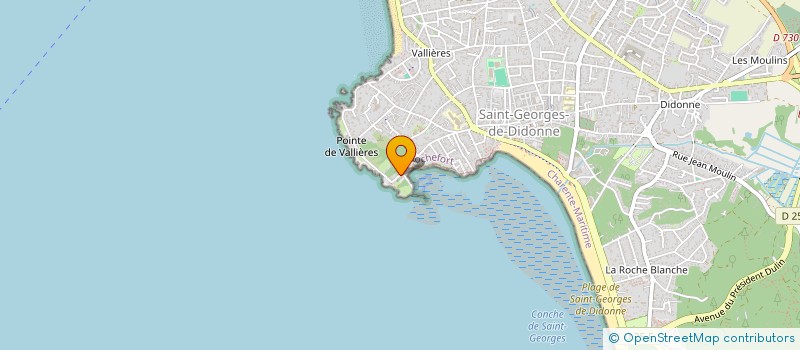 localisation de l'entreprise RAUX BLAVIER  SAINT-GEORGES-DE-DIDONNE