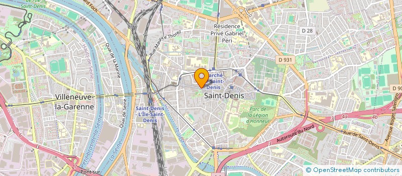 localisation de l'entreprise RAV CONSULTING à SAINT-DENIS