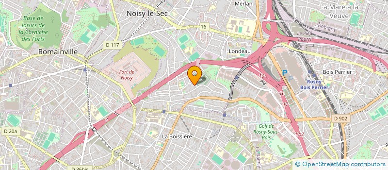 localisation de l'entreprise RAV ISO à NOISY-LE-SEC