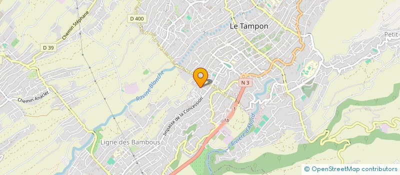 localisation de l'entreprise RAVACA à SAINT-PIERRE