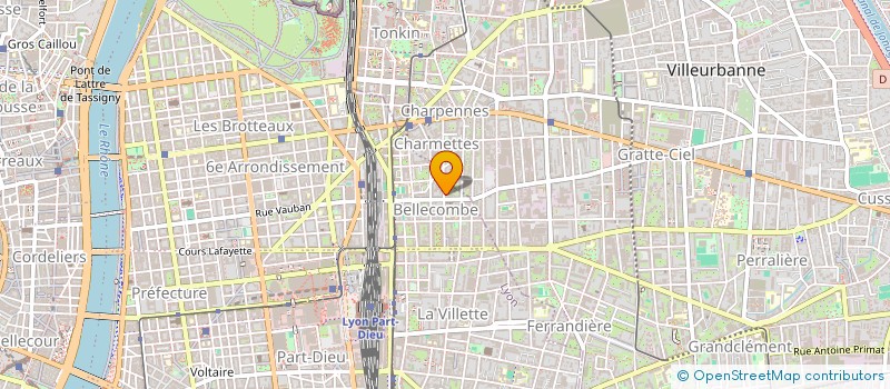 localisation de l'entreprise RAVAGE à LYON