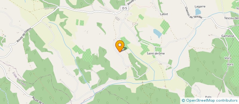 localisation de l'entreprise RAVAILHE PHOTOVOLTAIQUE  CASTELNAU-DE-MONTMIRAL