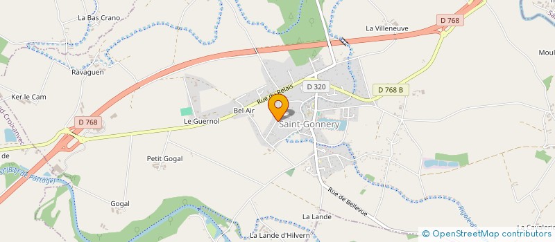 localisation de l'entreprise RAVAJE COMPETITION  SAINT-GONNERY