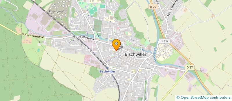 localisation de l'entreprise RAVAL ISO CONCEPT à BISCHWILLER