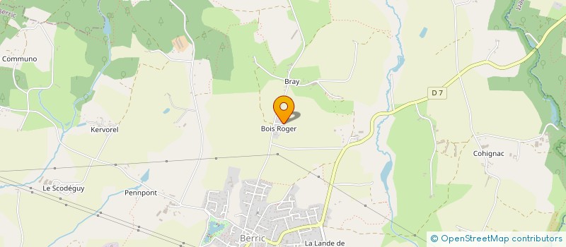 localisation de l'entreprise RAVAL'NET  BERRIC