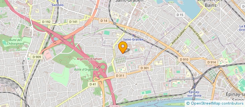 localisation de l'entreprise RAVAL PRO  SAINT-GRATIEN