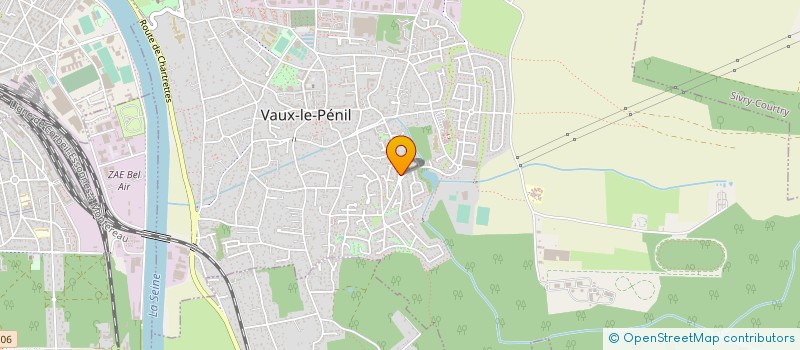 localisation de l'entreprise RAVAL'RENOV à VAUX-LE-PENIL