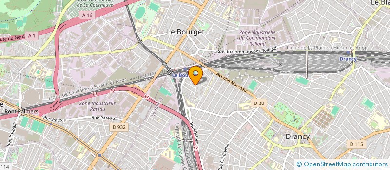 localisation de l'entreprise RAVAL RENOVATION à DRANCY