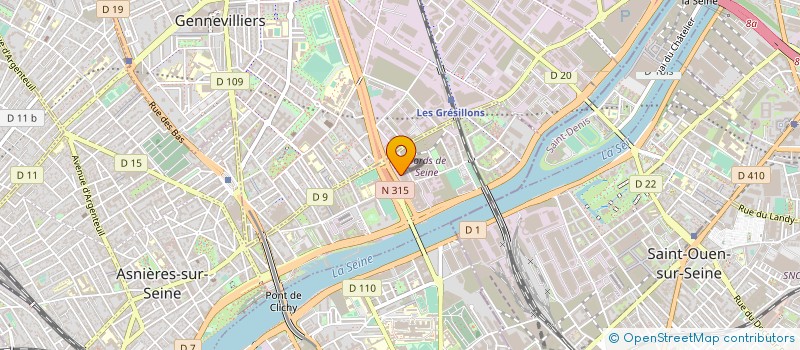 localisation de l'entreprise RAVAL STYL à ASNIERES-SUR-SEINE