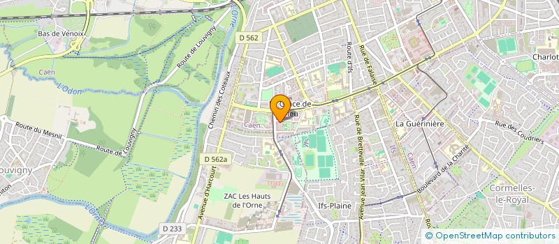 localisation de l'entreprise RAVALEMENT 03 à CAEN