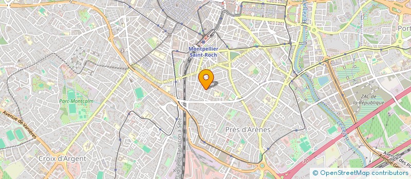 localisation de l'entreprise RAVALEMENT 34 à MONTPELLIER