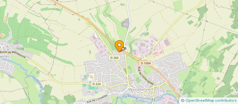 localisation de l'entreprise RAVALEMENT DE L'EST SASU à WASSELONNE