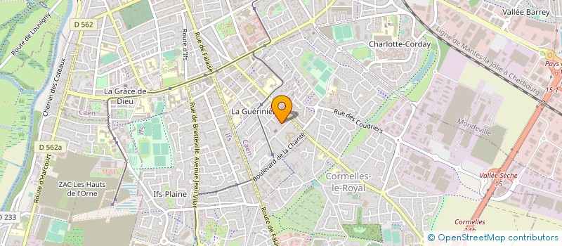 localisation de l'entreprise RAVALEMENT DEJA VU à CAEN