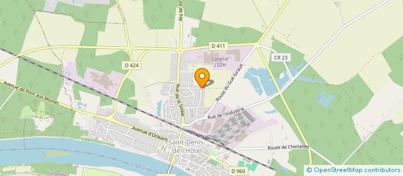 localisation de l'entreprise RAVALEMENT DU 45 à SAINT-DENIS-DE-L'HOTEL