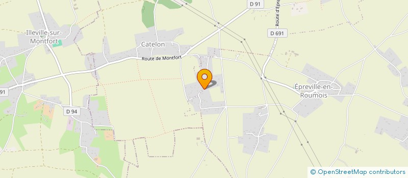 localisation de l'entreprise RAVALEMENT DU ROUMOIS  FLANCOURT-CRESCY-EN-ROUMOIS