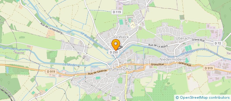 localisation de l'entreprise RAVALEMENT GRAND EST à VAL-DE-MODER