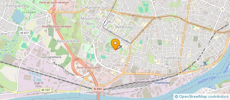localisation de l'entreprise RAVALEMENT NANTAIS à NANTES